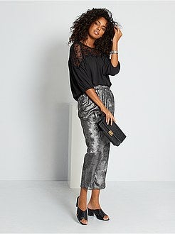 Blusa de renda 'JDY' - Kiabi