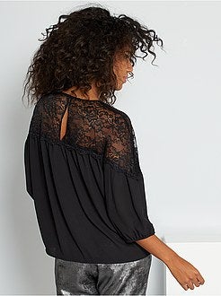 Blusa de renda 'JDY' - Kiabi