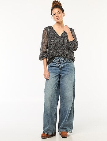 Blusa de voile estampada 'JDY'