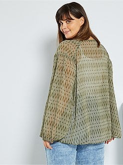 Blusa eco-conception - Kiabi