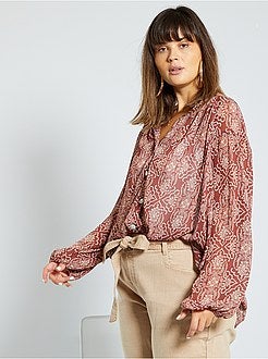 Blusa eco-conception - Kiabi