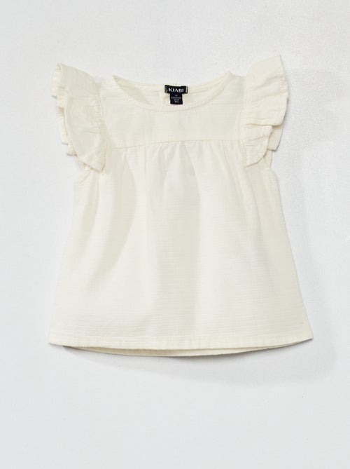 Blusa em algodão - Kiabi