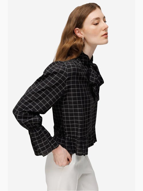 Blusa em algodão mixray - Kiabi
