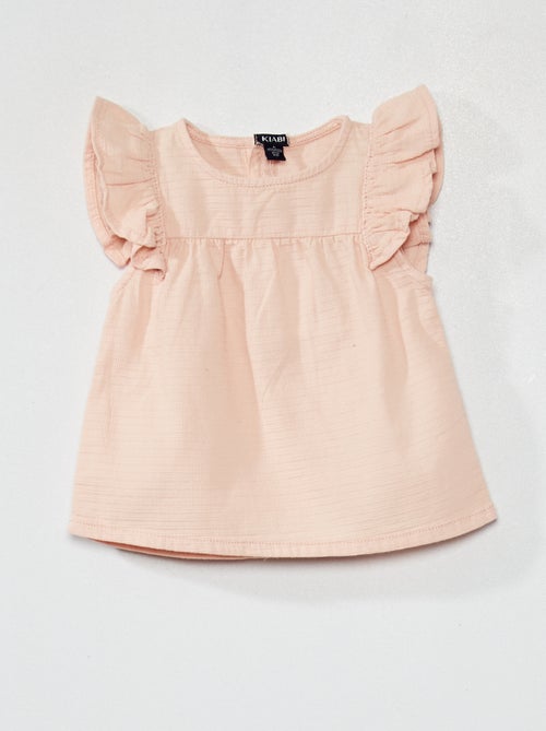 Blusa em algodão - Kiabi