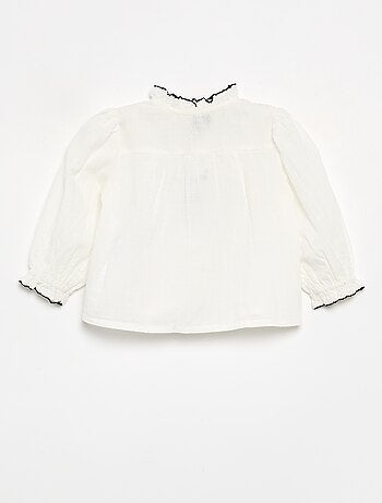 Blusa em dobby