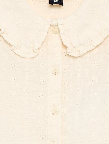 Blusa em gaze de algodão