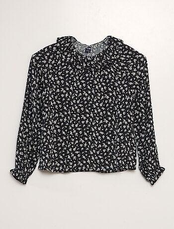 Blusa em malha crepe - coleção fácil de vestir