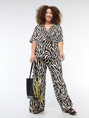 Blusa em malha crepe