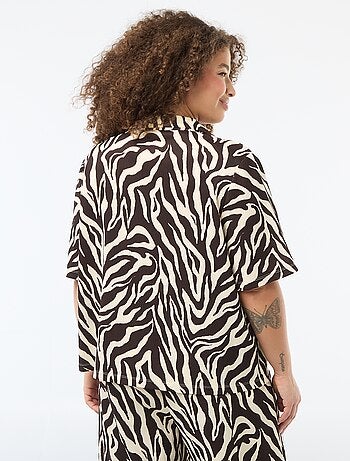 Blusa em malha crepe