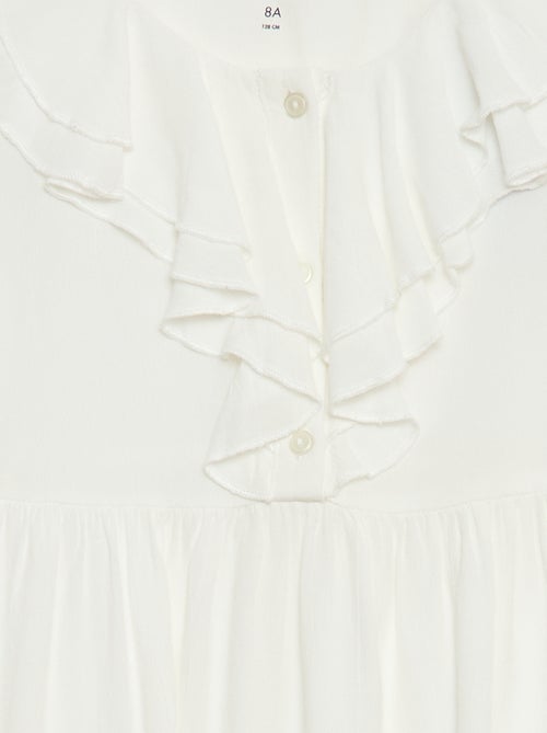 Blusa em malha leve com padrão - Kiabi