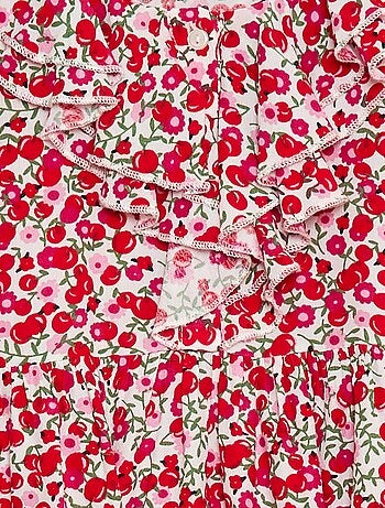 Blusa em malha leve com padrão