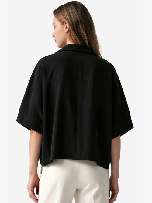Blusa em mistura de modal busem - Kiabi
