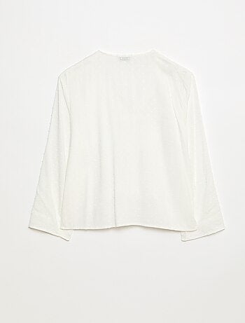 Blusa em plumetis 'JDY'