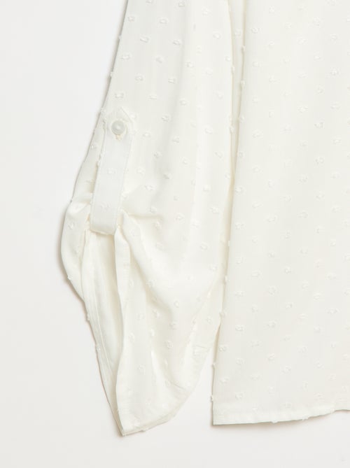 Blusa em plumetis 'JDY' - Kiabi