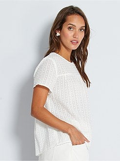 Blusa em ponto cheio 'JDY' - Kiabi