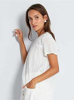 Blusa em ponto cheio 'JDY' - Kiabi