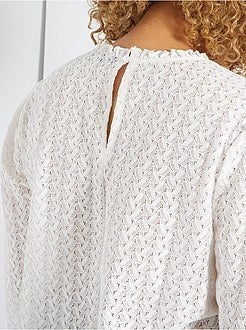 Blusa em renda - Kiabi
