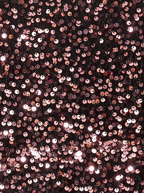 Blusa em veludo com lantejoulas - Kiabi