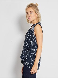 Blusa em voile - Kiabi