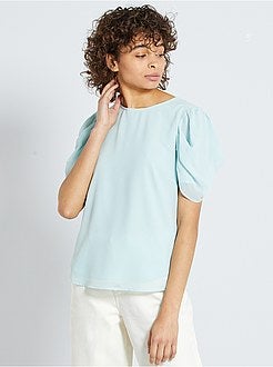 Blusa em voile - Kiabi