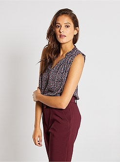 Blusa em voile - Kiabi