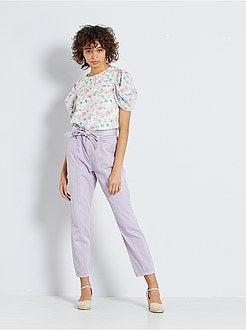 Blusa em voile - Kiabi