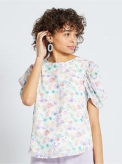 Blusa em voile - Kiabi