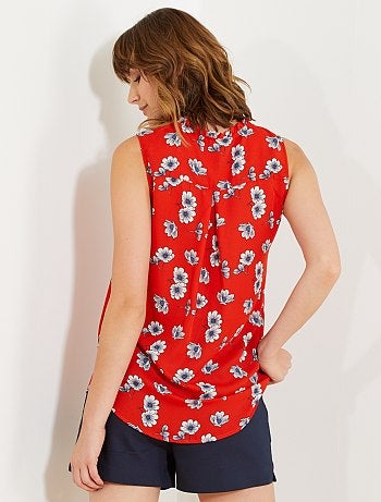 Blusa em voile fluida - Kiabi