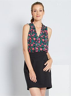 Blusa em voile - Kiabi