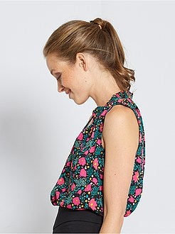 Blusa em voile - Kiabi