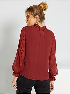 Blusa em voile - Kiabi