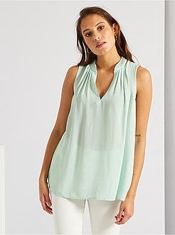 Blusa em voile - Kiabi