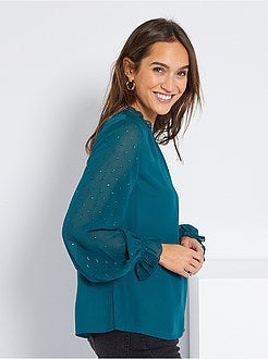 Blusa em voile - Kiabi