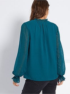 Blusa em voile - Kiabi