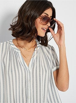 Blusa estampada - Kiabi