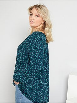 Blusa estampada - Kiabi