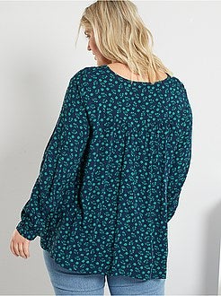 Blusa estampada - Kiabi