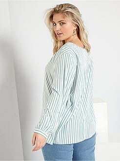 Blusa estampada - Kiabi