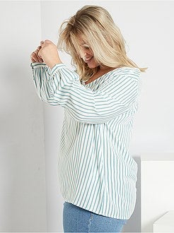 Blusa estampada - Kiabi