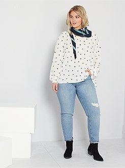 Blusa estampada - Kiabi