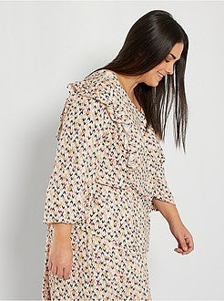 Blusa estampada - Kiabi
