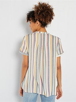 Blusa estampada - Kiabi