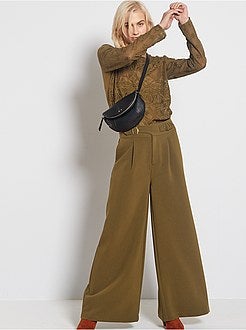 Blusa estampada em voile - Kiabi