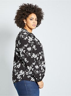 Blusa estampada - Kiabi