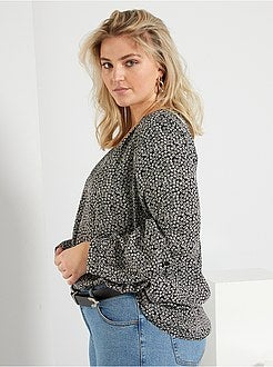 Blusa estampada - Kiabi