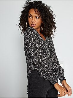 Blusa estampada - Kiabi
