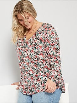 Blusa estampada - Kiabi
