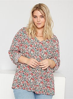 Blusa estampada - Kiabi