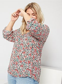 Blusa estampada - Kiabi