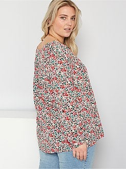 Blusa estampada - Kiabi